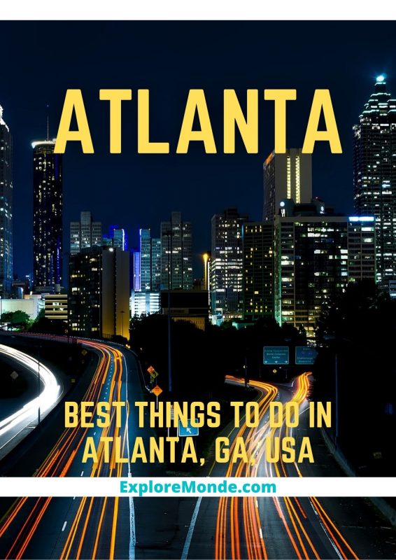 things to do in Atlanta Georgia