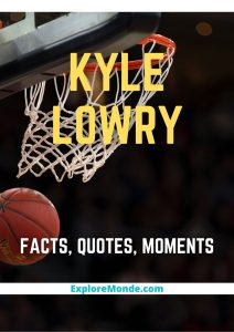 Kyle Lowry Facts, Quotes, Memorable Moments