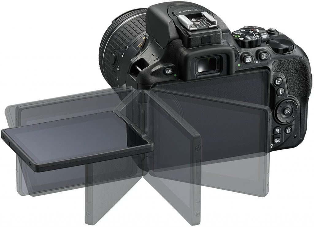 D5600 DX-Format Digital SLR w/AF-P DX NIKKOR DSLR Camera
dslr cameras under $1000