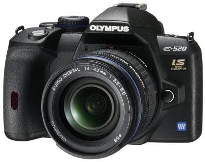 Olympus Evolt E520 10MP DSLR camera, DSLR cameras under $1000