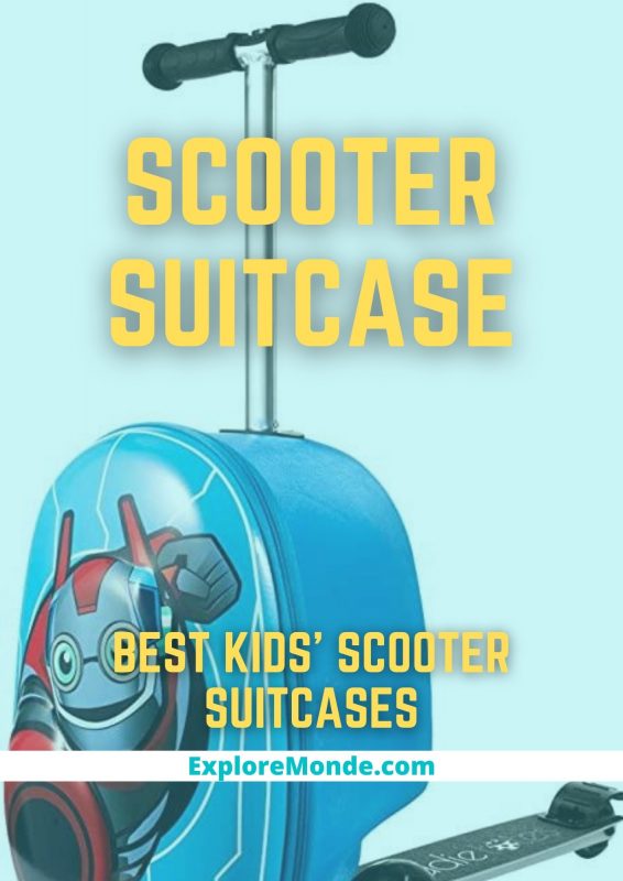 BEST KIDS' SUITCASE SCOOTER