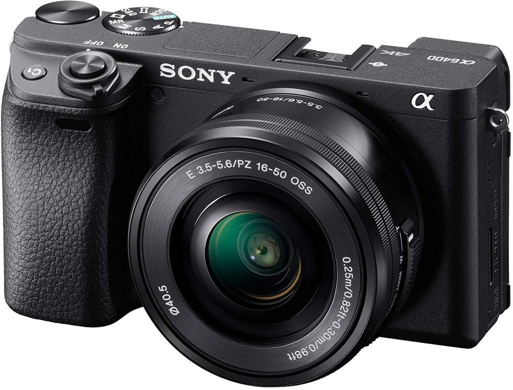 4K DSLR Cameras, Sony Alpha a6400 Mirrorless Camera