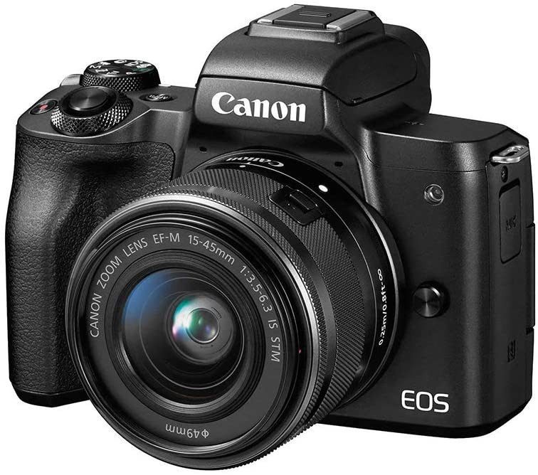4K DSLR Cameras, Canon EOS M50 Mirrorless Camera