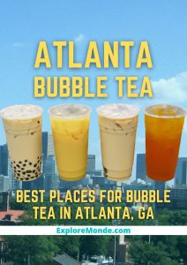 8 Places For The Best Bubble Tea In Atlanta, Georgia