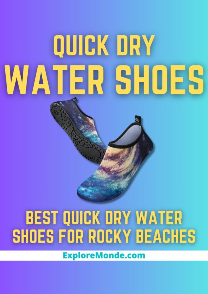 QUICK DRY WATER SHOES FOR ROCKY BEACHES